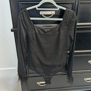 Lulus Black Bodysuit